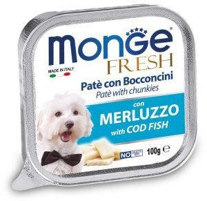 

Влажный корм для собак Monge Fresh Cod Fish 100 г Акция