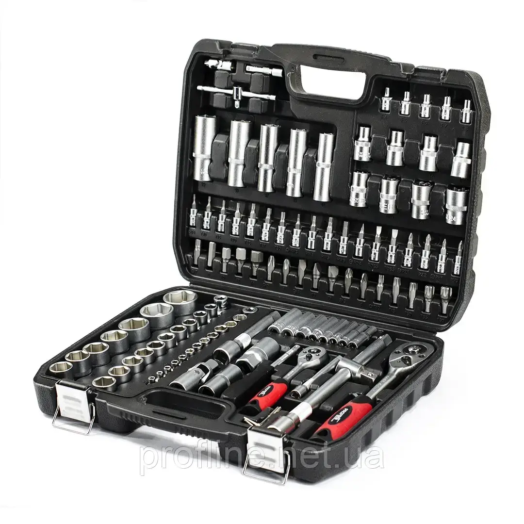 

Набір інструментів 1/2" & 1/4" 108 од. PROFLINE