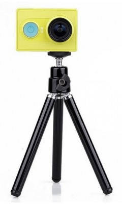 

Штатив-тренога для экшн камер xiaomi, eken, sjcam, AirOn, Aspiring, Черный