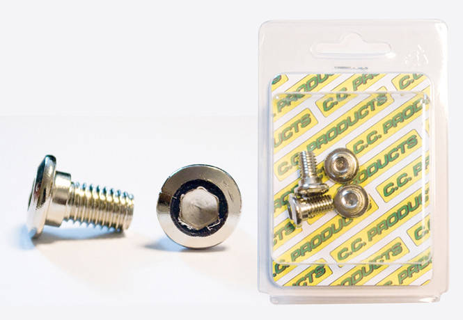 

CC ВИНТЫ ТОРМОЗНОГО ДИСКА ЗАД KAWASAKI KX/KXF (4ШТ) M8, ПЛОСКИЙ - IMBUS, 10,9 HRC (1083-15)/1083-015