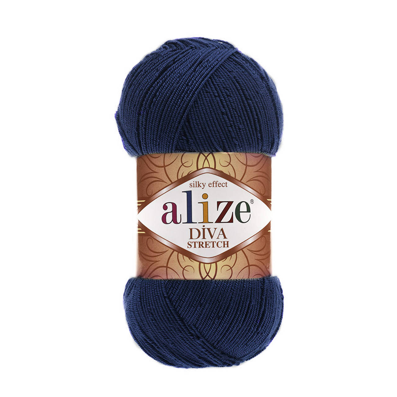 

Пряжа Alize Diva Stretch 361 темно-синий