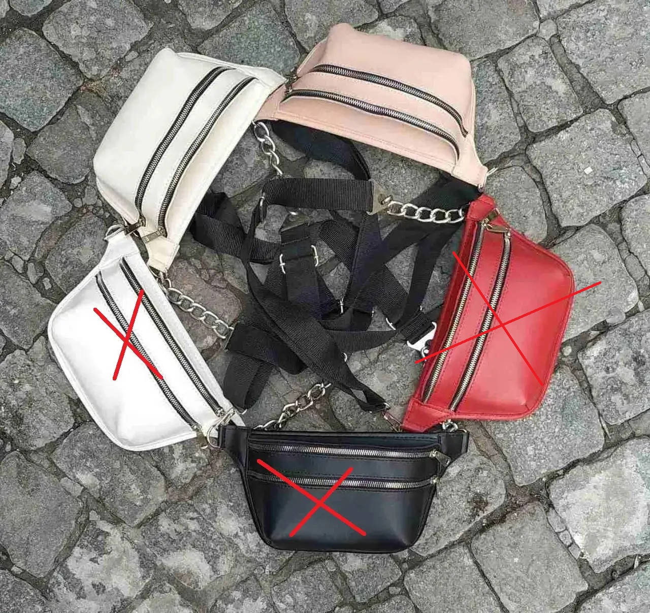 

Сумочка женская бананка DPolo, Разные цвета