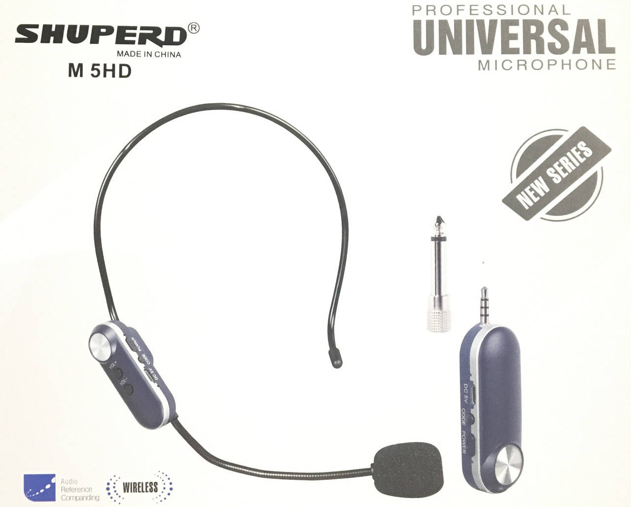 

Беспроводной микрофон на голову универсальный SHUPERD M 5HD