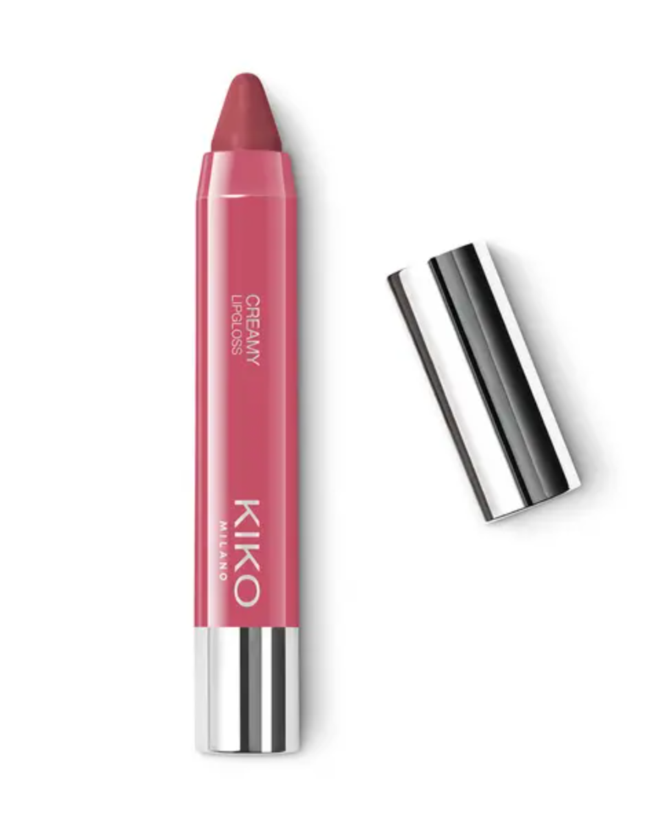 

Блеск для губ с влажным эффектом Creamy Lipgloss Kiko (112 Rosa antico)