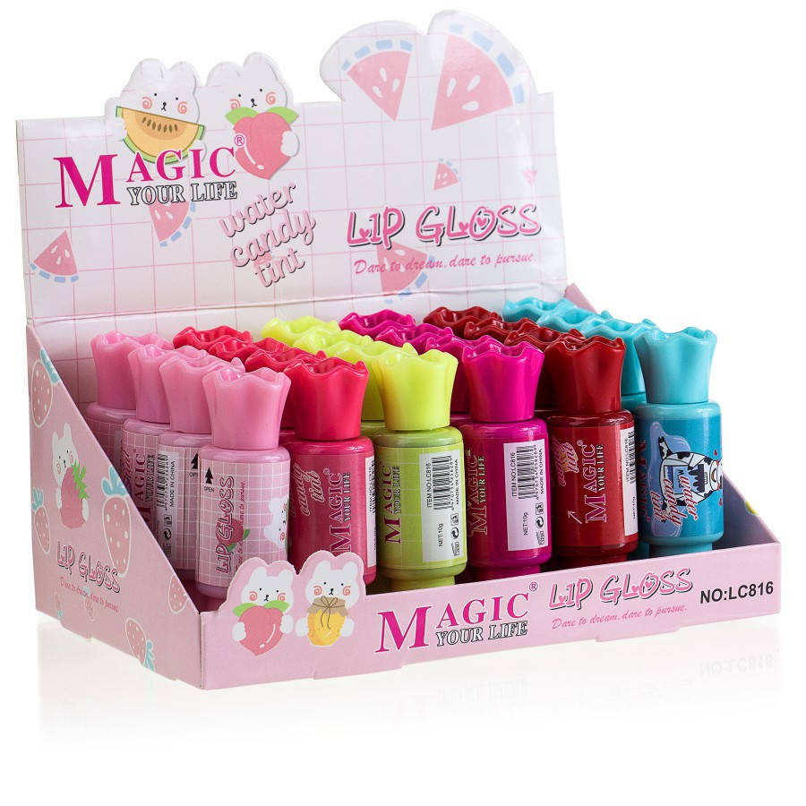 

Блеск тинт для губ на водной основе Magic Your Life water candy tint LC-816