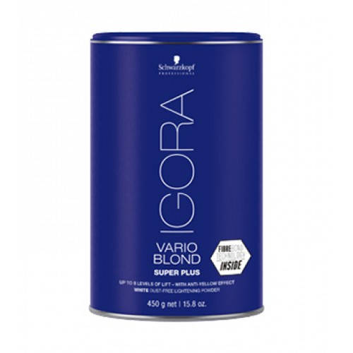 

Освітлюючий порошок блакитний IGORA VARIO BLOND SUPER PLUS 450g