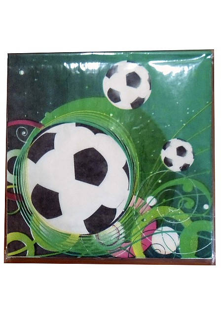 

Салфетки бумажные сервировочные "Футбол" (20 штук)
