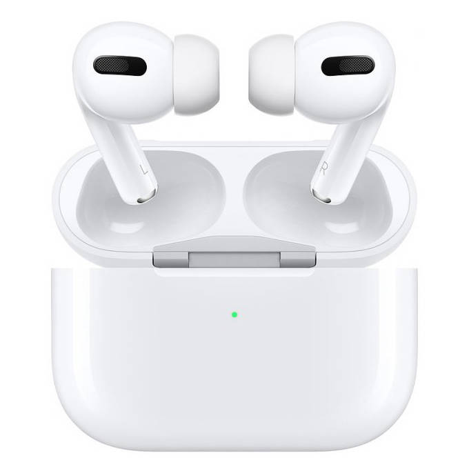 

Беспроводные bluetooth-наушники Apl AirPods Pro с кейсом. Цвет: белый
