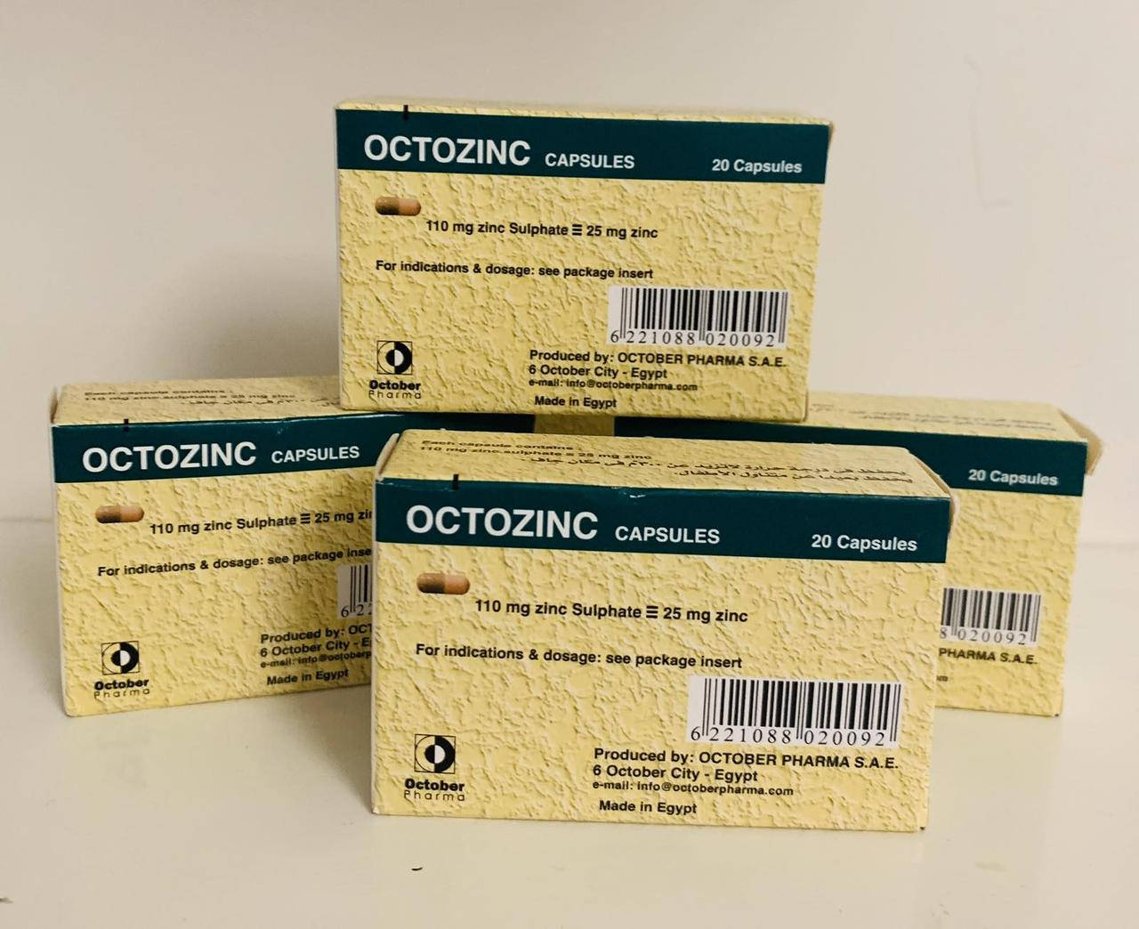 

Цинк Octozinc 20 капсул