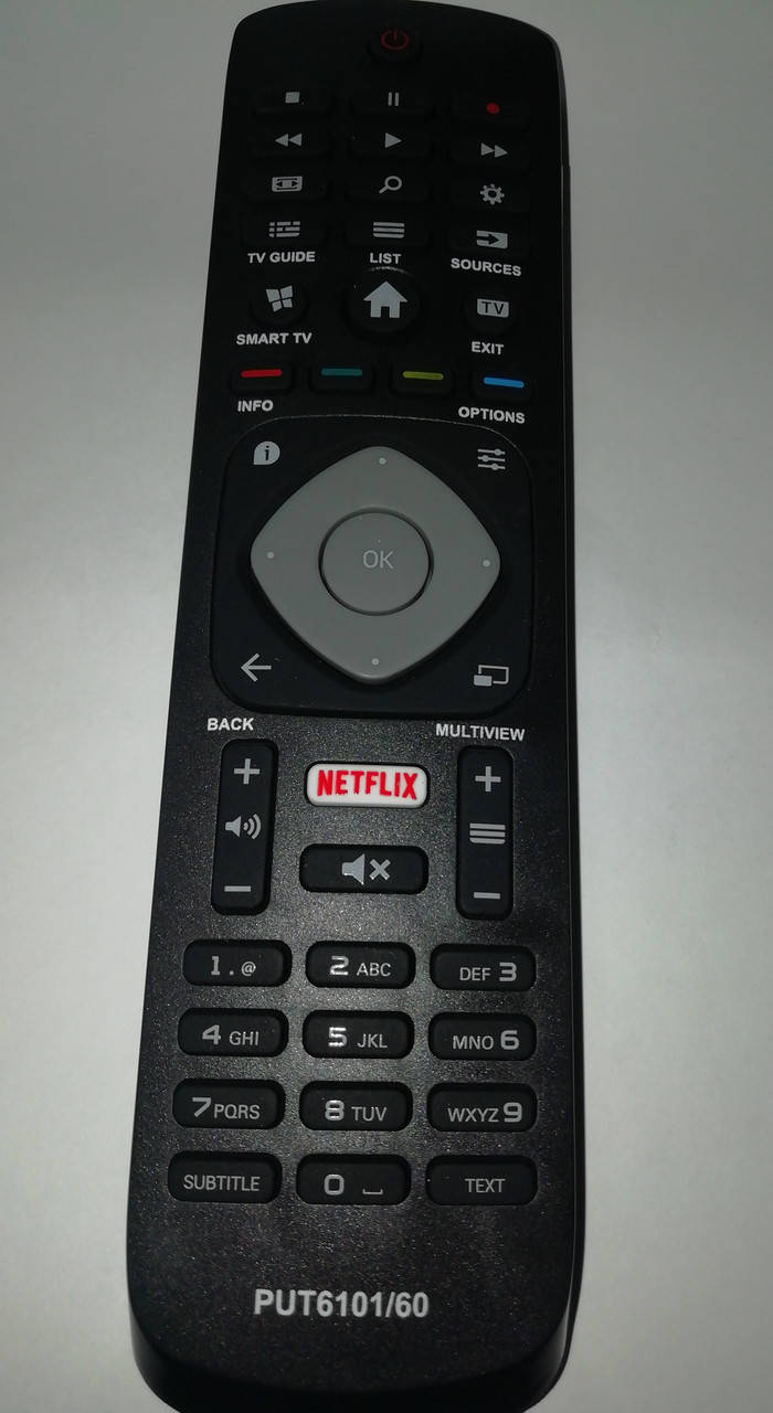 

Пульт для телевізора PHILIPS 49PUT6101/60 (398GR08BEPHN11HL), Черный