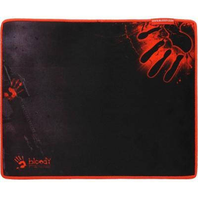 

Коврик для мыши игровой 430*350*2мм A4Tech Bloody B-080S тканевый прошитый чёрный с красным новый, Черный