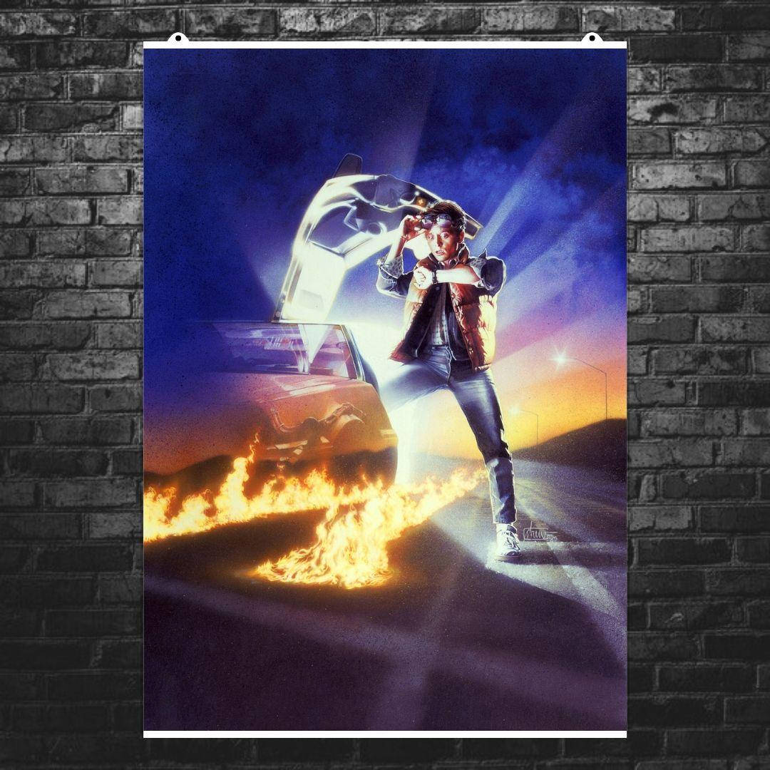

Постер "Назад в будущее 1". Back to the future. Размер 42x30см (A3). Матовая бумага