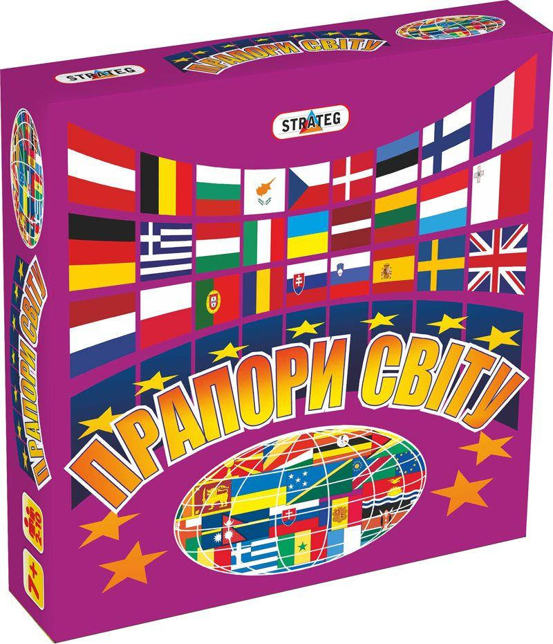 

Игра настольная Прапори світу 648 укр. "STRATEG"