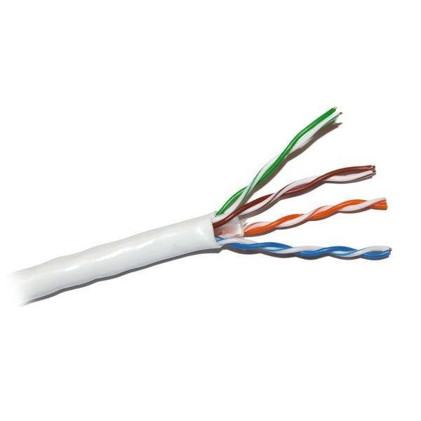 

Кабель UTP ATcom Standart витая пара, 4*2*0.51мм, Cat. 6E, 1GB/S (16382)