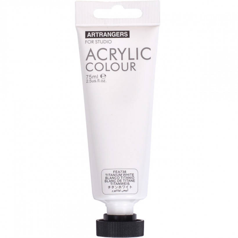 

Акриловая краска Art Ranger Acrylic 738 Белая Titanium white, Белый