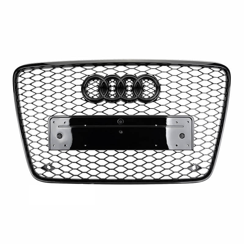 

Решетка радиатора Audi Q7 (4L) (2005-2014) Стиль RS Черный глянец