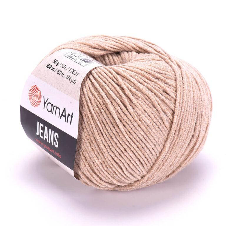 

YarnArt Jeans - 87 бежевый