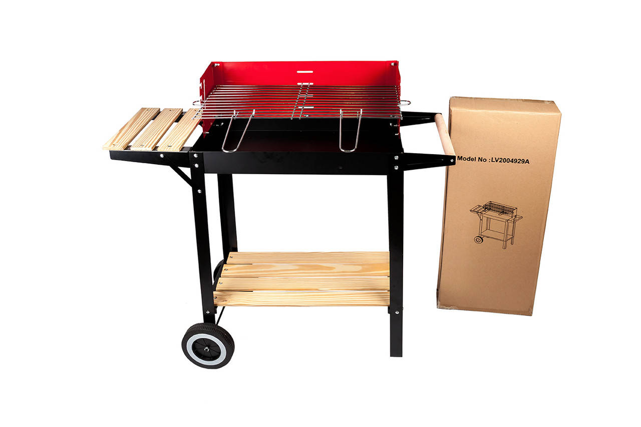 

Уличный гриль барбекю, угольный гриль, уличный гриль барбекю на дачу на колесиках, мобильный гриль