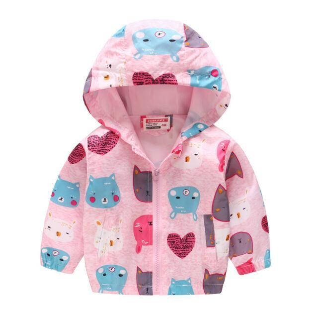 

Детская куртка ветровка с принтом кролика 1266 100 (2 года)