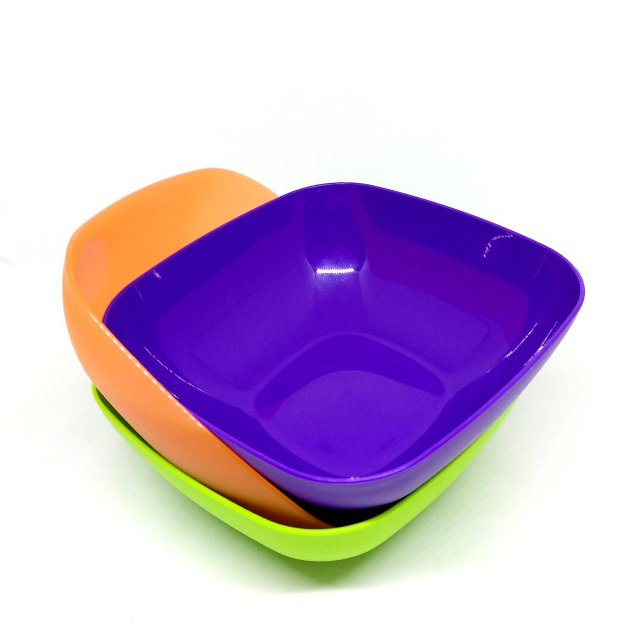 

Тарелка глубокая Алеана квадратная 15х15х5.5 см, Разные цвета