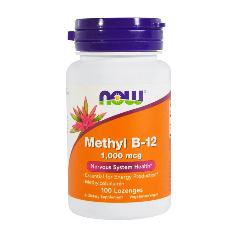 

Витамин В12 метилкобаламин Now Foods Methyl B-12 1000 mсg 100 Lozenges