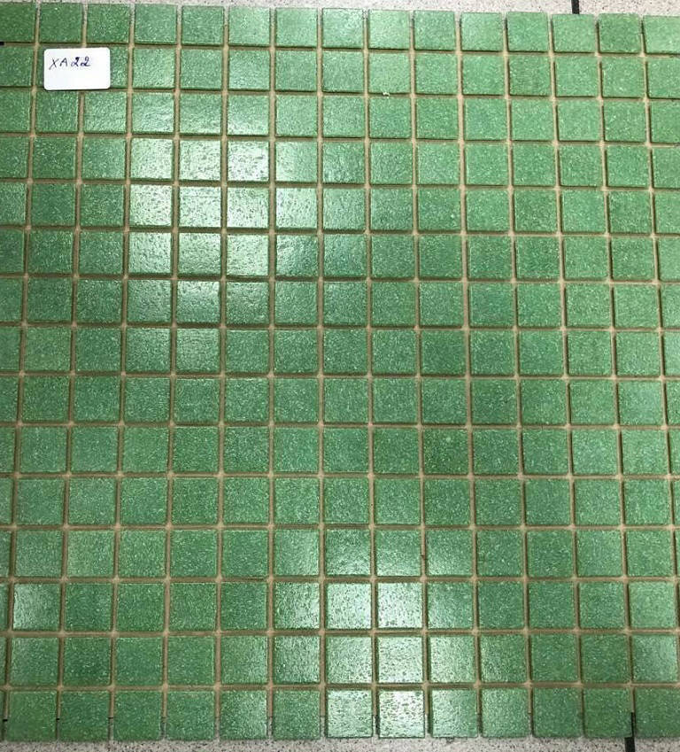 

Зеленая мозаика для отделки Vivacer XA22, Зелёный