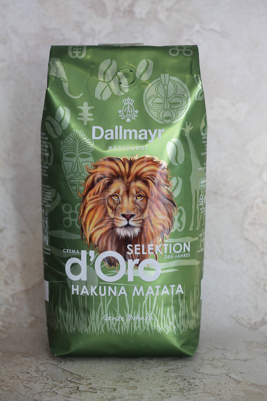 

Кава зернова dallmayr selektion crema d'oro hakuna matata 1кг