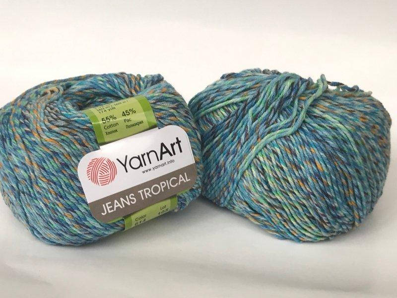 

Пряжа Jeans Tropical-614