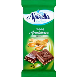 

5-шоколад Альпинелла с Арахисом 100г