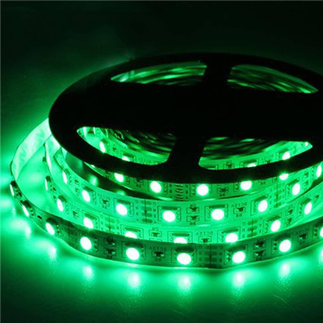 

Стрічка зелена 14,4W/м в 60LED/м IP20 світлодіодна МТК-300G5050-12 №1