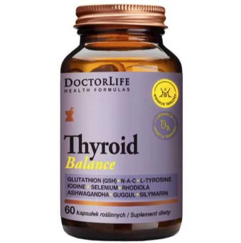 

Thyroid Balance Для Здоровья Щитовидной Железы 60 кап Doctor Life США Доставка из ЕС