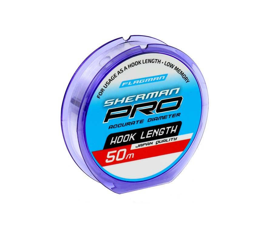 

Леска Flagman Sherman Pro Hook Length 50м 0.128мм