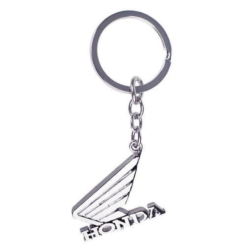 

Брелок металлический дешевый HONDA moto (CN) (Металл деш. HN moto), Серебристый
