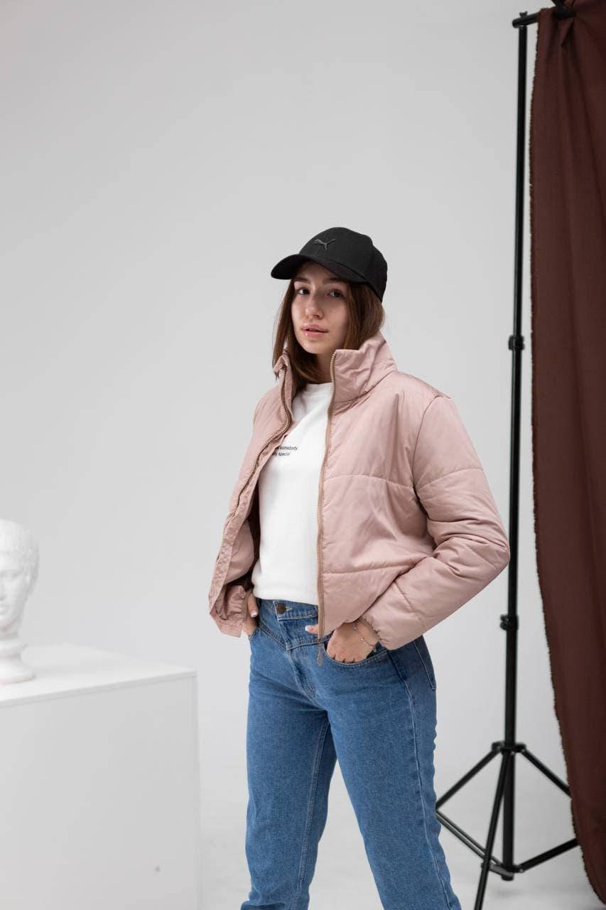 

Куртка женская демисезонная Mary до 0*С бежевая | Куртка весенняя осенняя Пуховик женский ЛЮКС качества, Бежевый