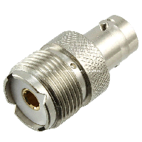 

Переходник гн.BNC- гн.UHF, латунь