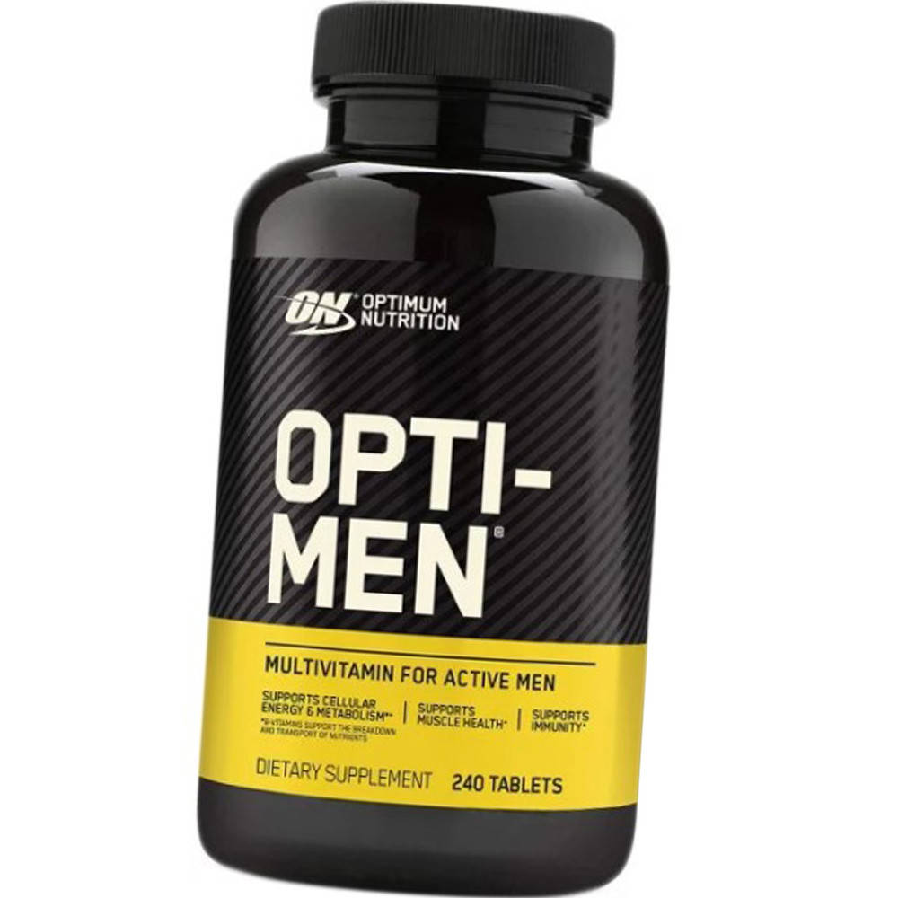 

Витамины и минералы для мужчин Optimum Opti-Men 240 таб Оптимум опти-мен