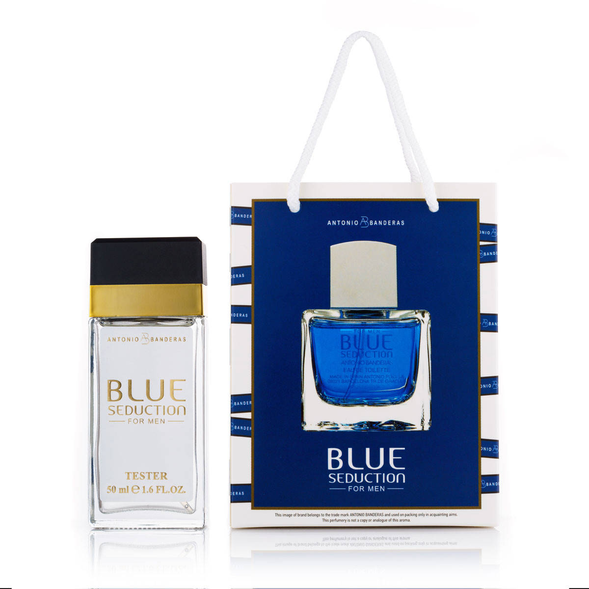 

Antonio Banderas Blue Seduction for Men 50 мл в подарочной упаковке