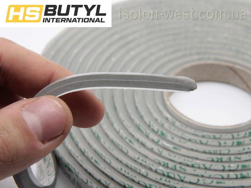 

Автомобильный герметик для фар HS butyl (5х6 мм), рулон 3,2м