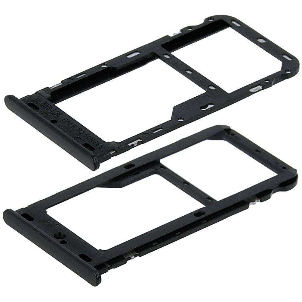 

Держатель SIM-карты и MicroSD для Xiaomi Redmi 5 (Black) (Original PRC), Черный