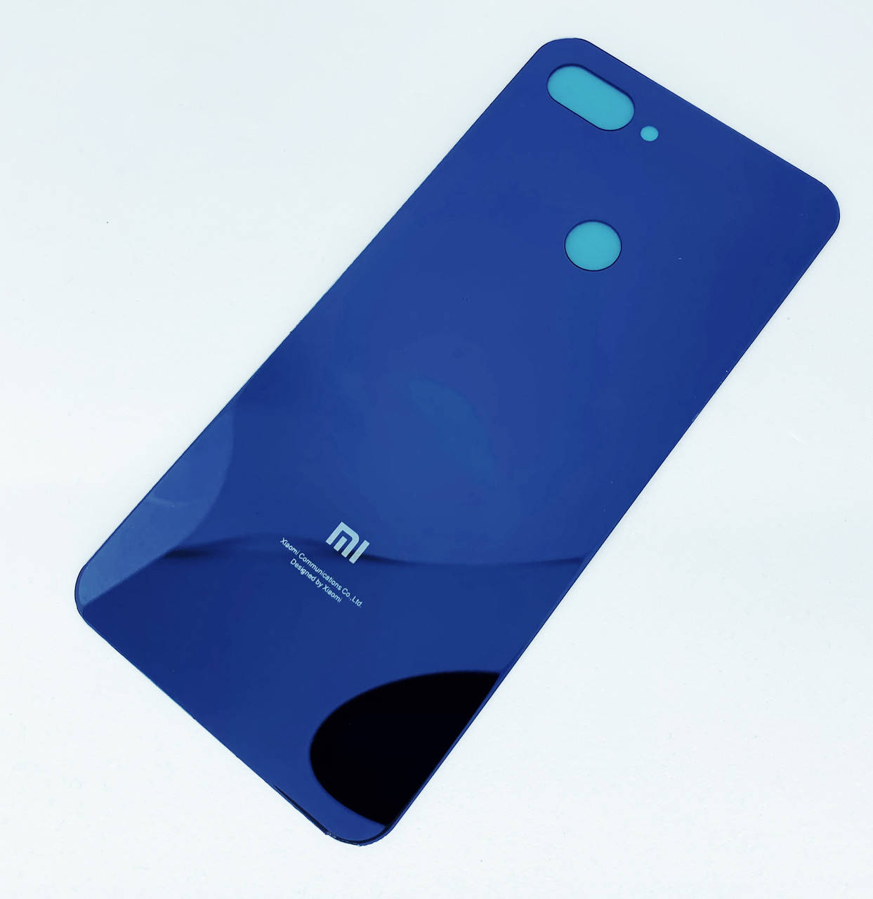 

Задняя крышка для Xiaomi Mi8 Lite/ Mi 8X, синяя, оригинал, Синий