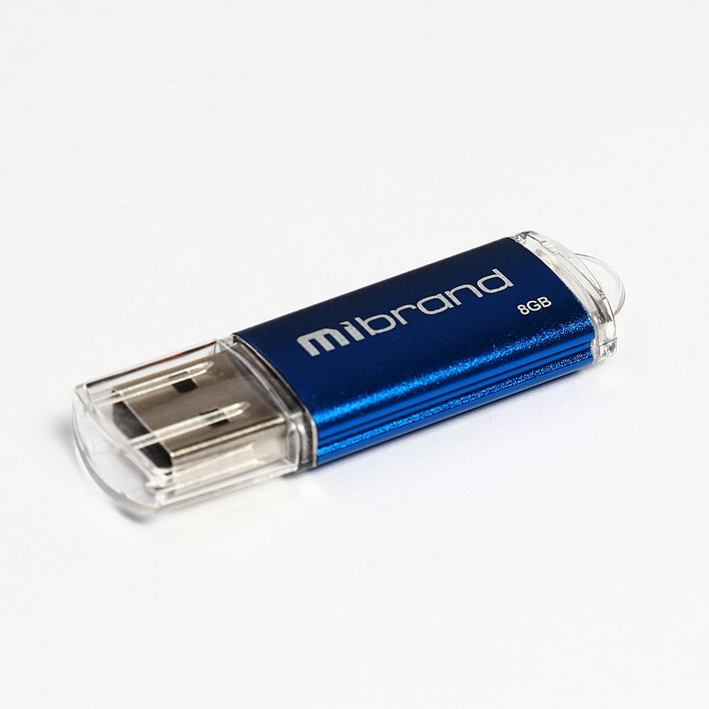 

USB Флешка на 8 Гб | Флеш-накопитель Mibrand 8GB USB2.0 Cougar Blue, Синий