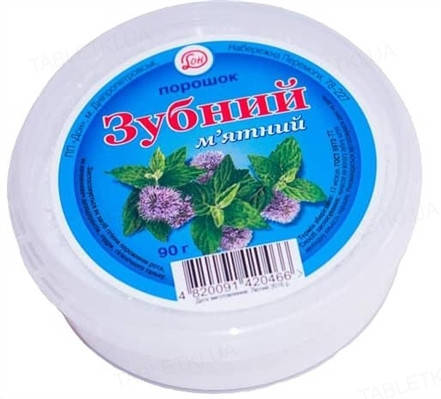 

Зубной порошок мятный 90г