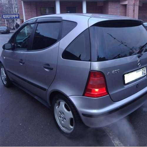 

Дефлекторы окон ветровики Мерседес Бенц А-Класс Mercedes-Benz A-Class (W168) 97-04 КТ (Накладные)