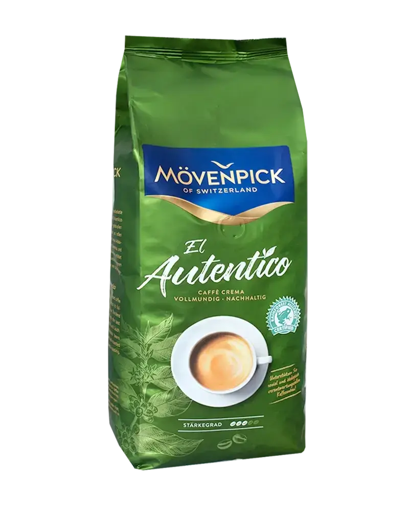 

Кофе зерновой Movenpick El Autentico Caffe Crema 100% арабика Германия 1кг