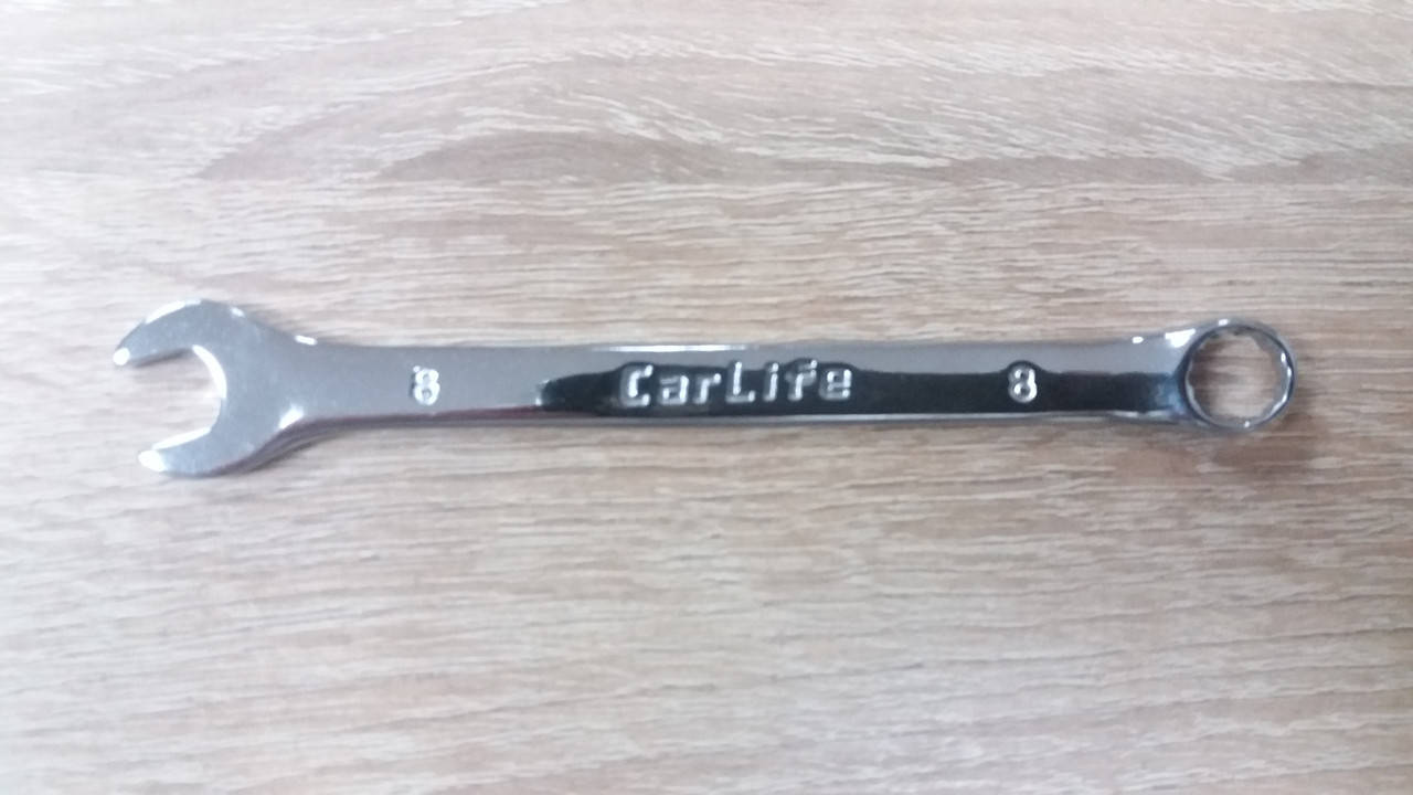 

​​​​​​​Ключ комбинированный carlife 8 мм