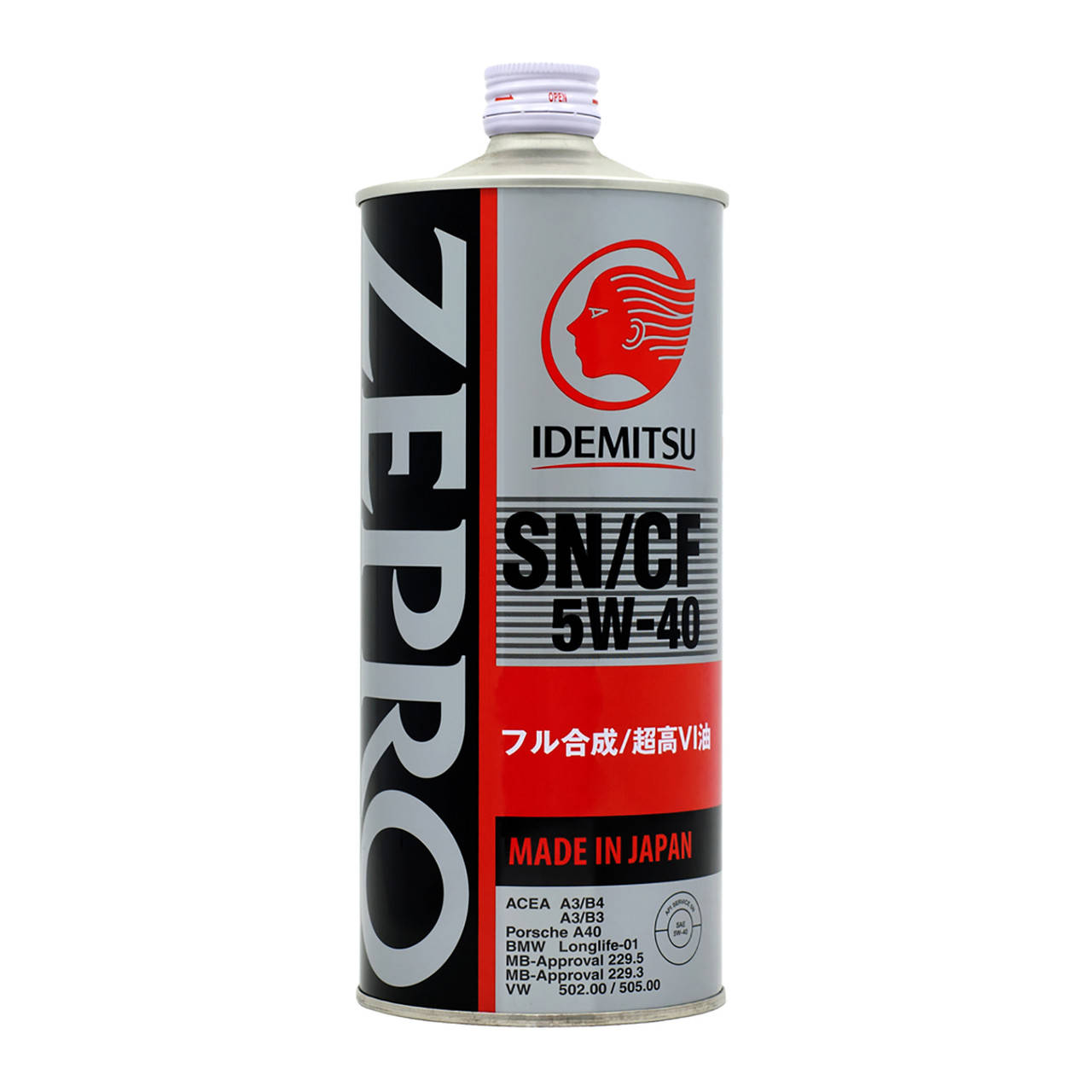 

Моторное масло IDEMITSU ZEPRO Euro Spec SN/CF 5W-40 1л