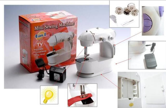 

Мини швейная машинка Sewing machine 4в1! Жми купить