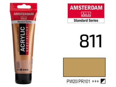 

Краска акриловая AMSTERDAM, (811) Бронзовый, 20 мл, Royal Talens