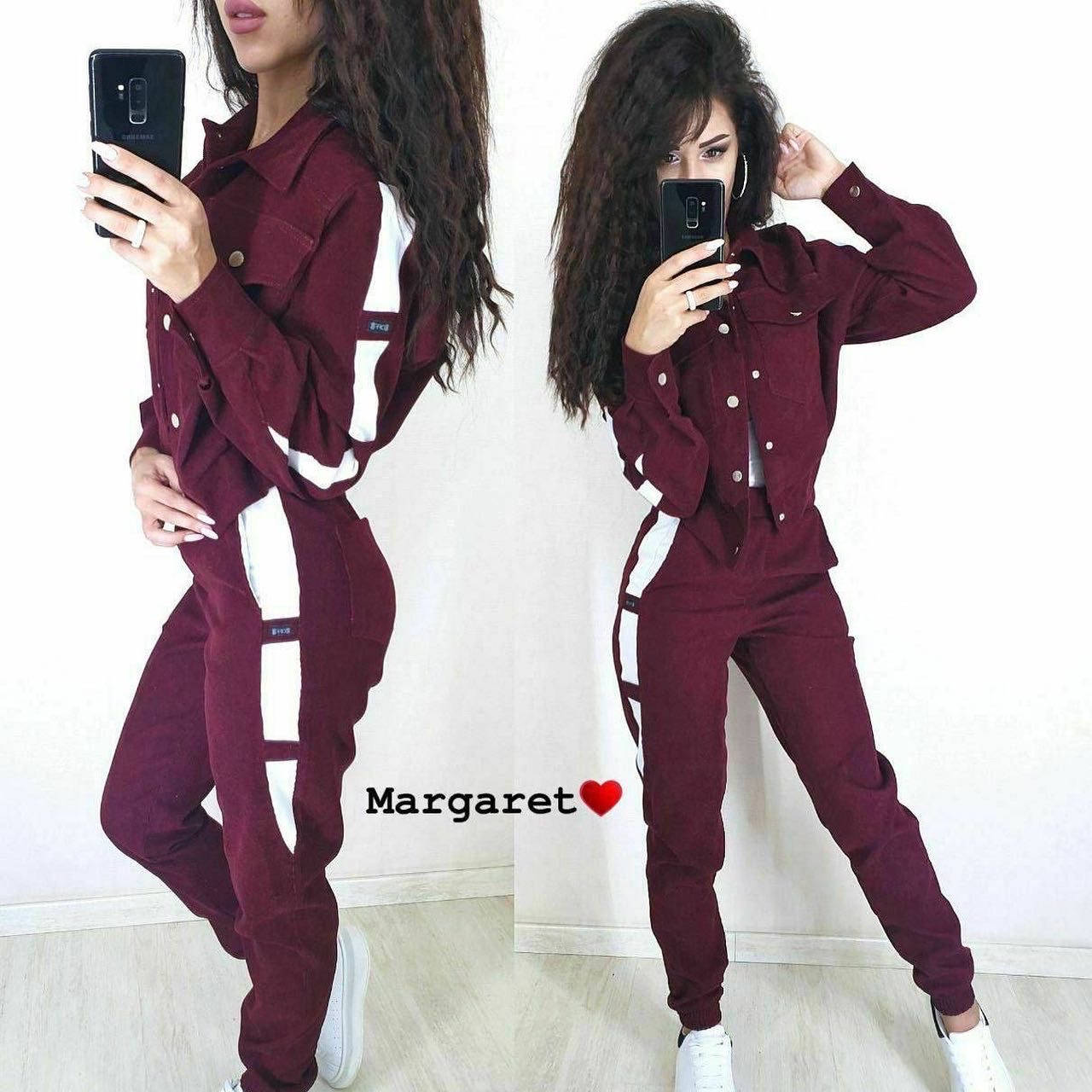 

Женский вельветовый костюм, Разные цвета