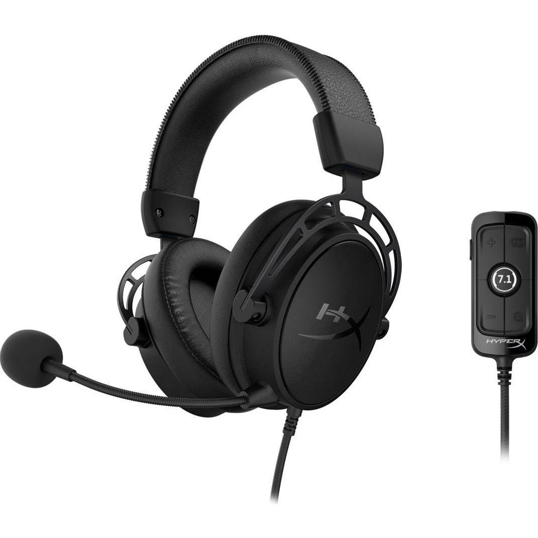 

Компьютерная гарнитура HyperX Cloud Alpha S Blackout (HX-HSCAS-BK/WW) [53873], Черный